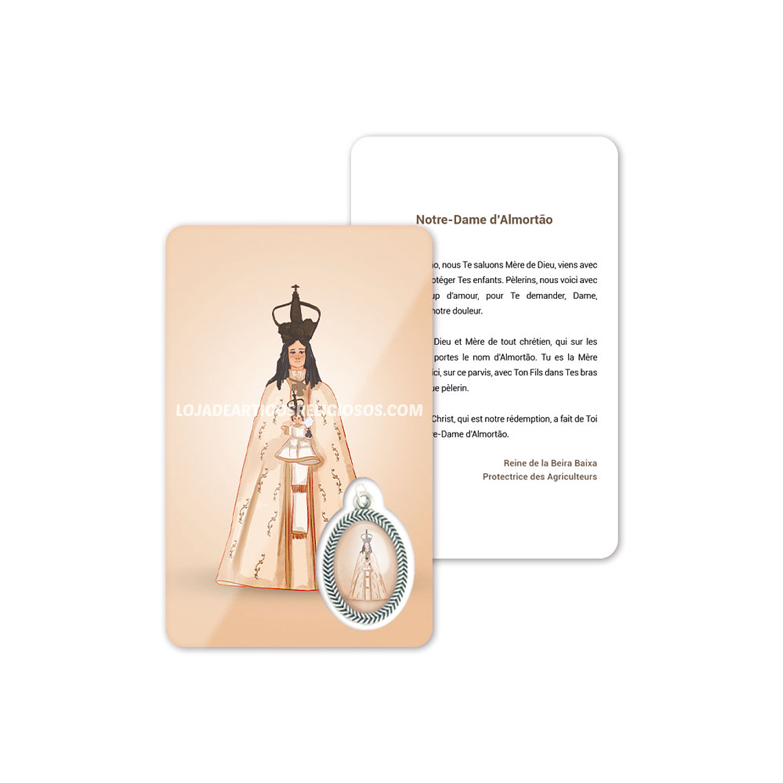 Biglietto con preghiera di Nostra Signora de Almortão 5