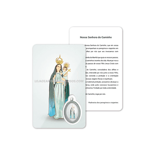 Our Lady of the Way prayer card