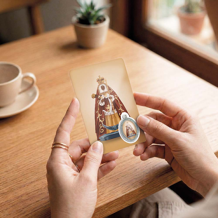 Tarjeta con oración de Nuestra Señora de la Candelaria 6