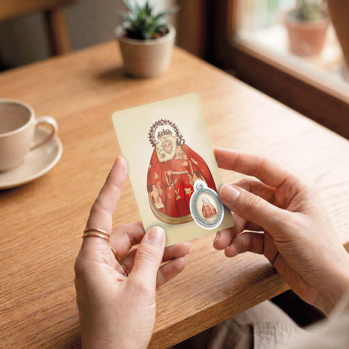 Our Lady of the Pine prayer card 6