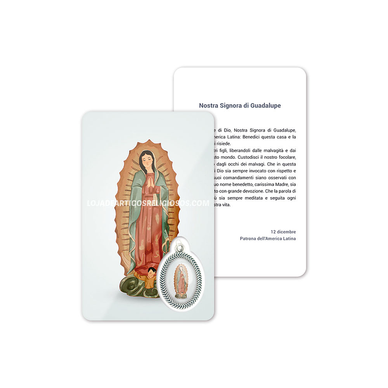 Our Lady of Guadalupe prayer card 3