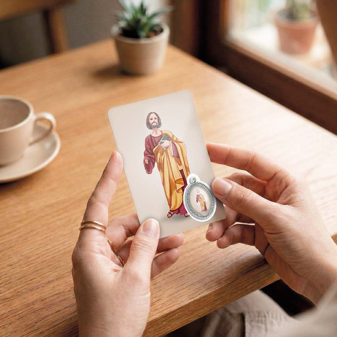 Biglietto con preghiera di San Tommaso 6