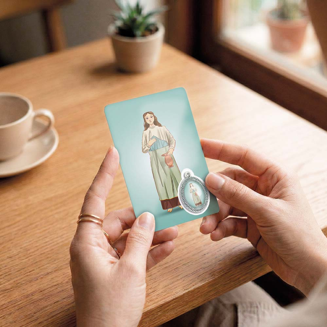 Carte de prière de Sainte Zita 6