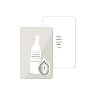 Cartão com oração Personalizável