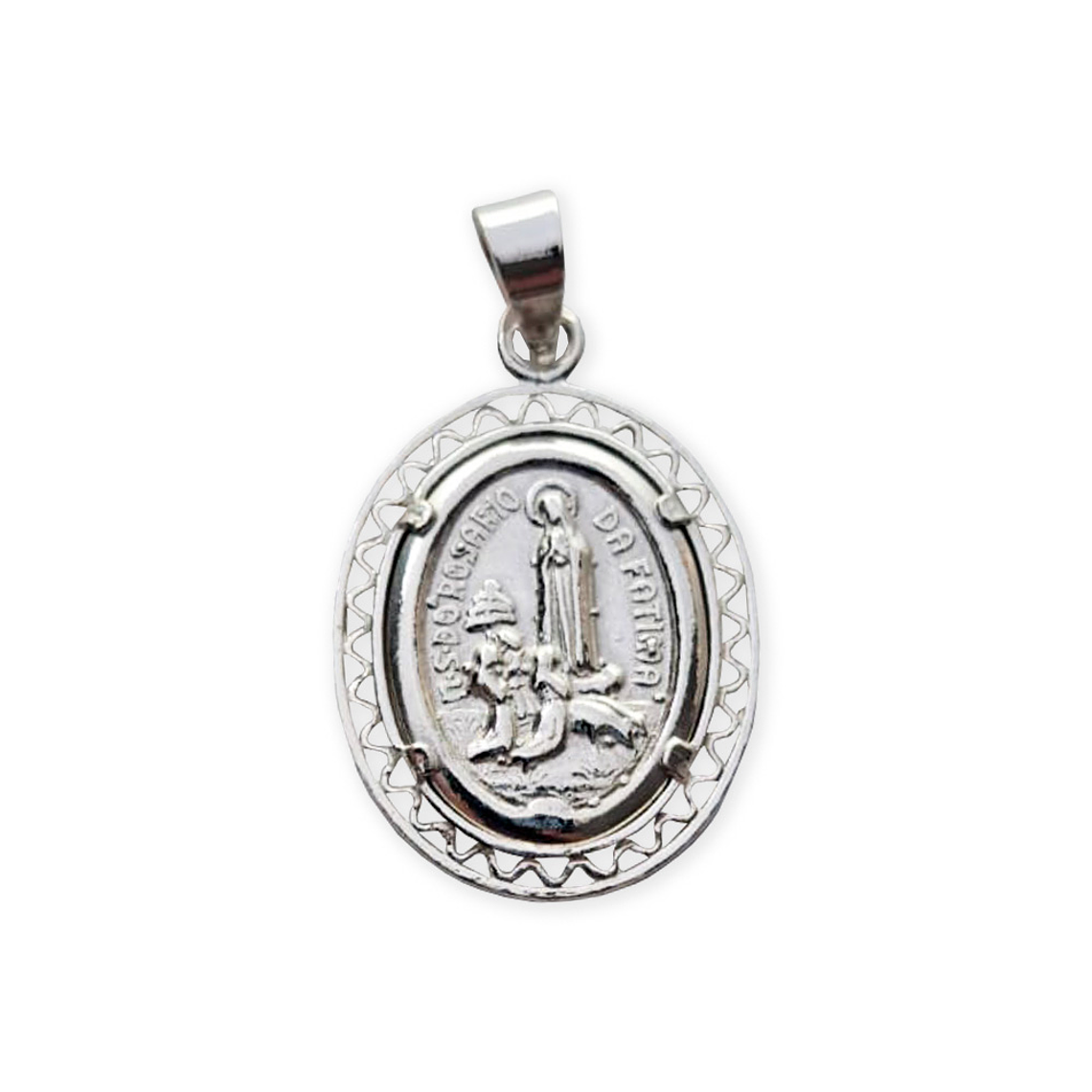 Medaglia dell'Apparizione di Fátima - Argento 925 1