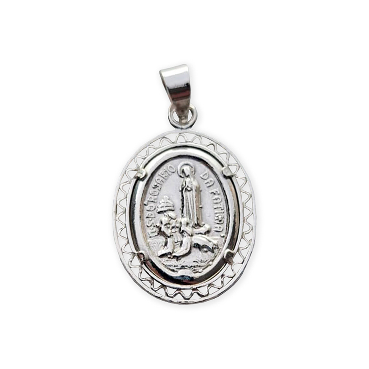 Medaglia dell'Apparizione di Fátima - Argento 925 1