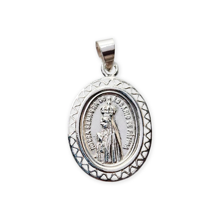 Medaglia dell'Apparizione di Fátima - Argento 925 2