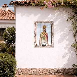 Saint Abdon Tile Panel 45 cm x 60 cm