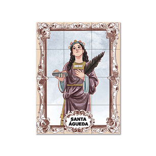 Azulejos di Sant'Agata 45 cm x 60 cm