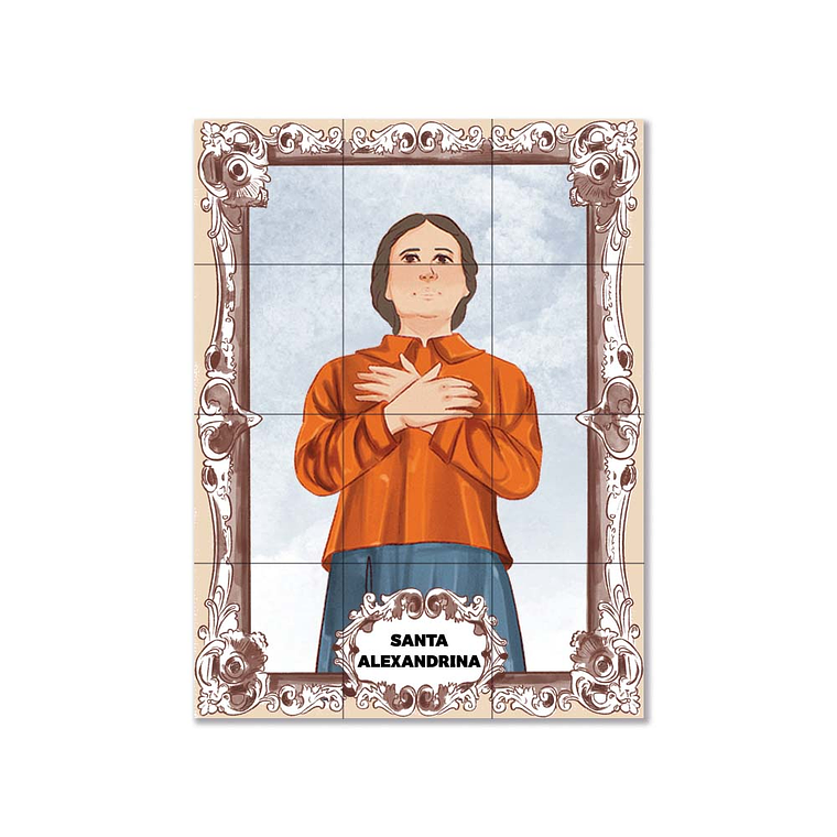 Blessed Alexandrina Tile Panel 45 cm x 60 cm 1