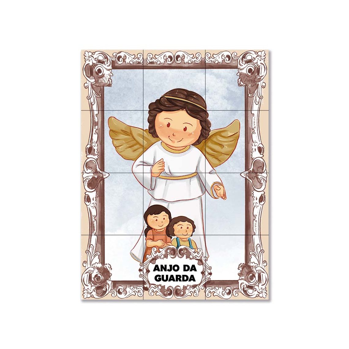 Azulejos del Ángel de la Guarda 45 cm x 60 cm 1