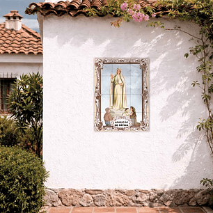Azulejos de la Aparición de Fátima 45 cm x 60 cm