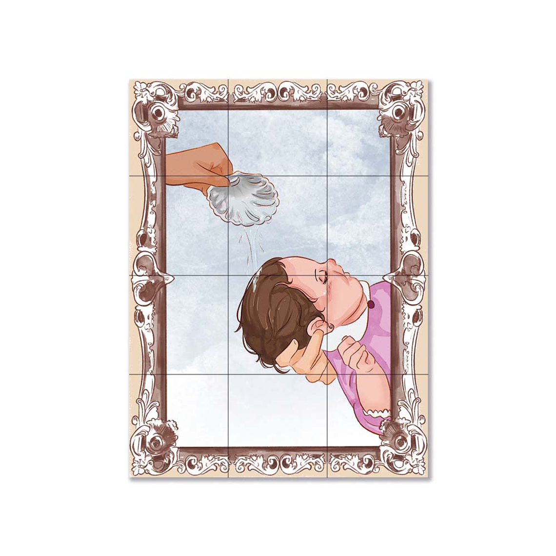 Azulejos del Bautismo 45 cm x 60 cm 1