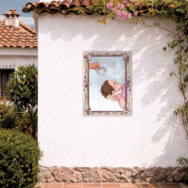 Azulejos del Bautismo 45 cm x 60 cm 2