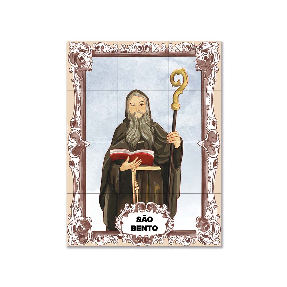 Azulejos de Saint Benoît 45 cm x 60 cm 1