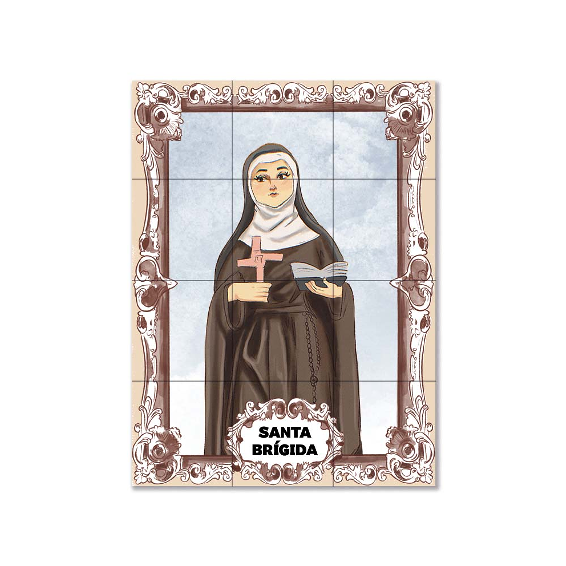 Azulejos de Sainte Brigitte 45 cm x 60 cm 1