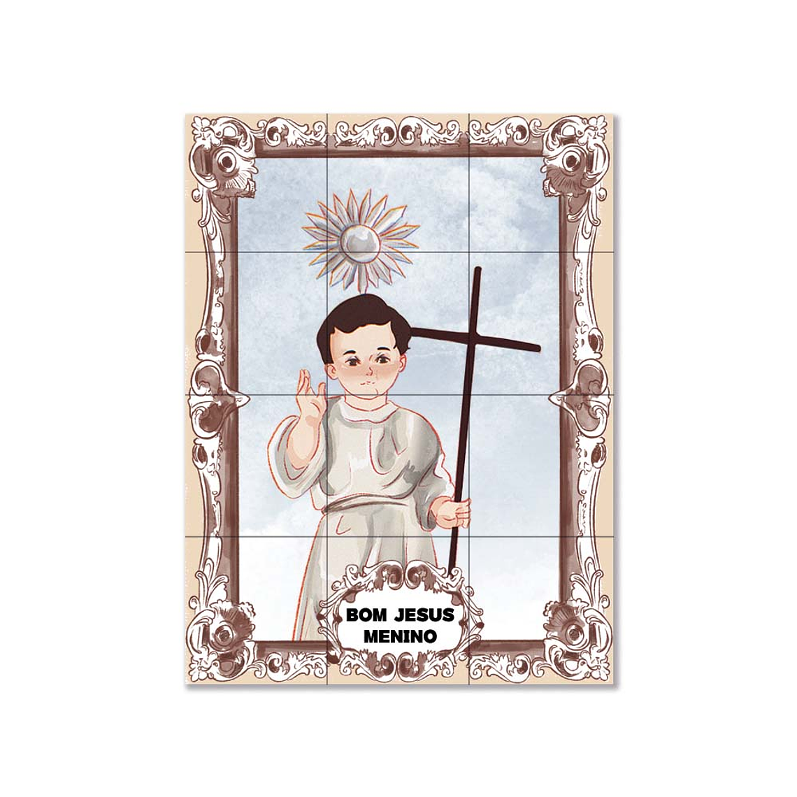 Azulejos du Bon Enfant Jésus 45 cm x 60 cm 1