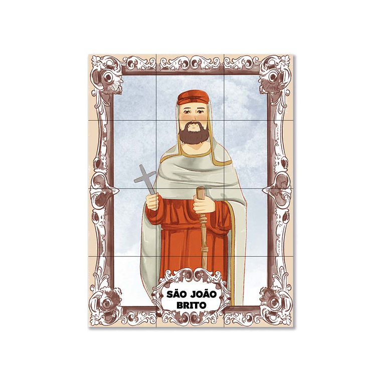Azulejos di San Giovanni de Britto 45 cm x 60 cm 1