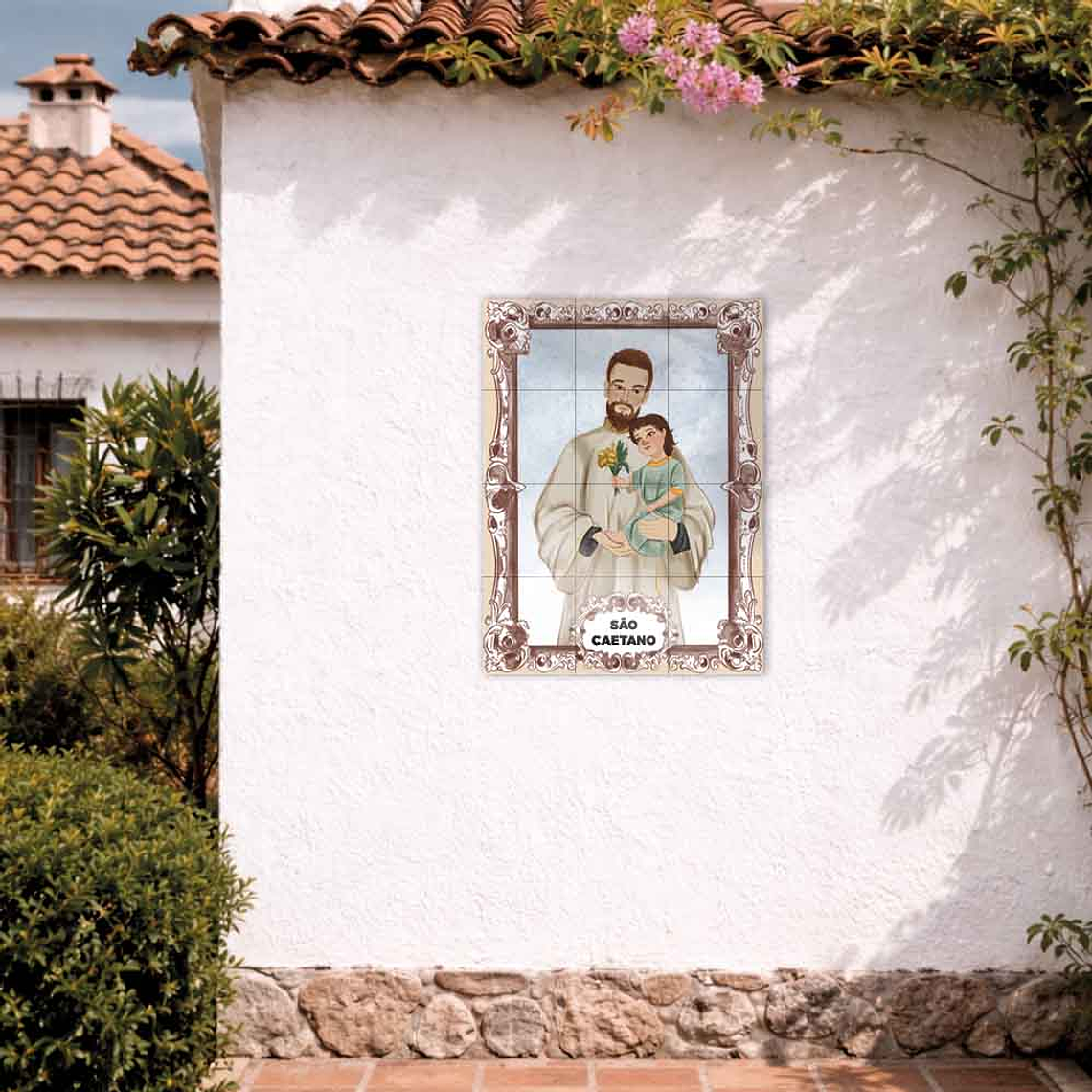 Azulejos de Saint Gaétan 45 cm x 60 cm 2