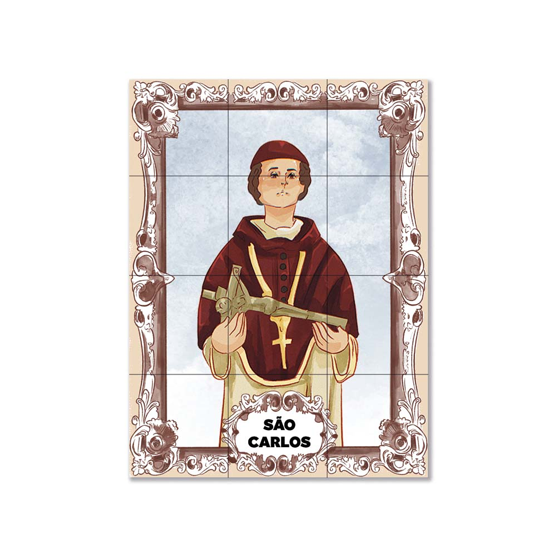 Azulejos di San Carlo 45 cm x 60 cm 1