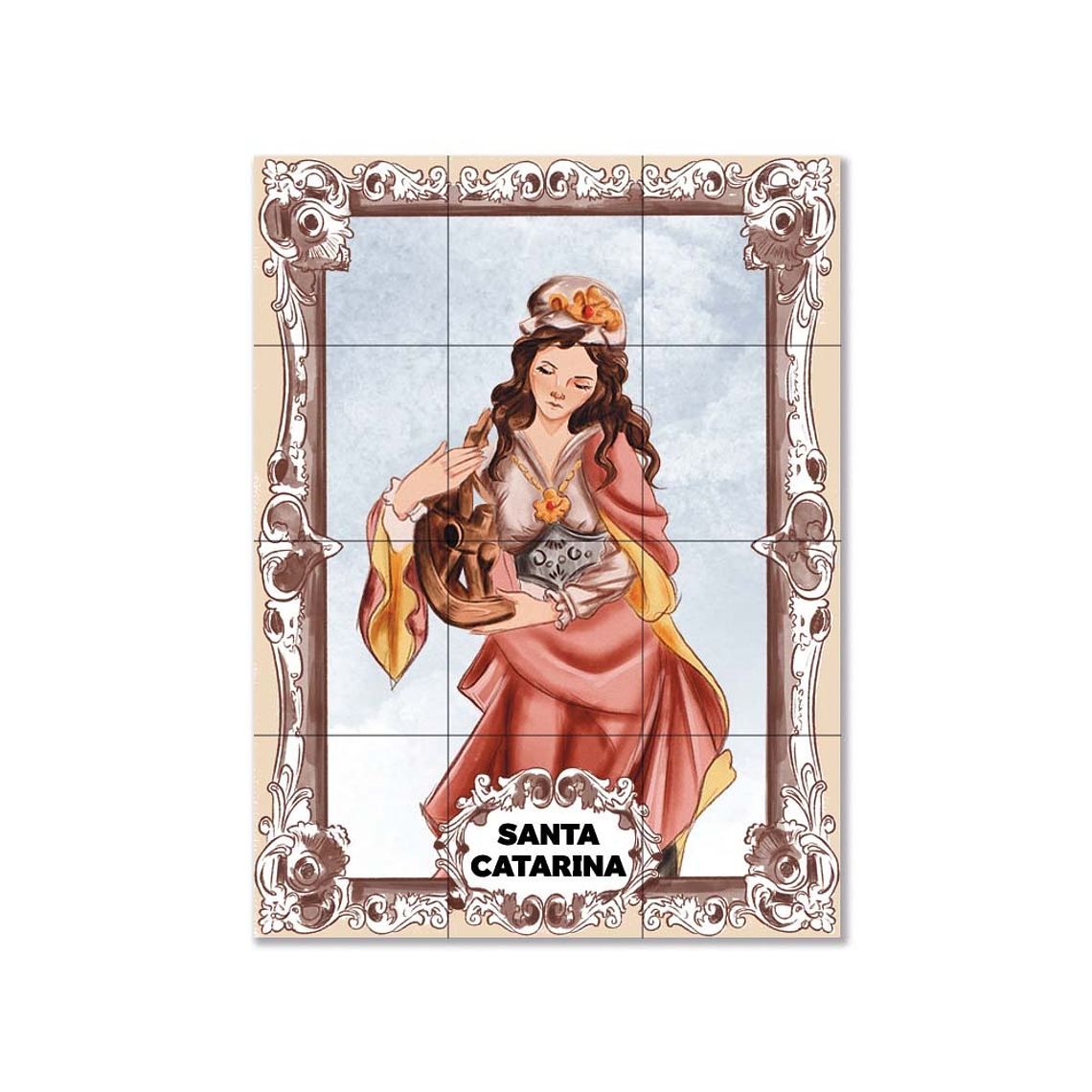 Azulejos de Sainte Catherine 45 cm x 60 cm 1