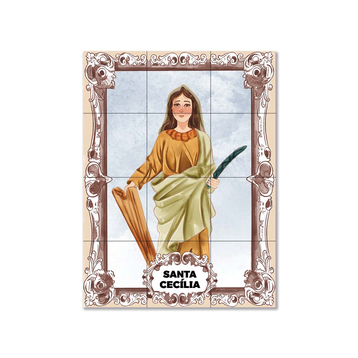 Azulejos di Santa Cecilia 45 cm x 60 cm 1