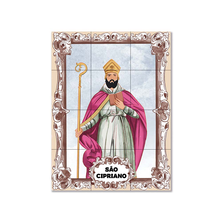 Azulejos de Saint Cyprien 45 cm x 60 cm 1