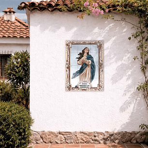 Our Lady of the Conception Tile Panel 45 cm x 60 cm