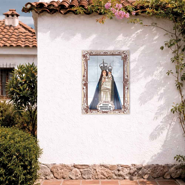 Our Lady of the Conception Tile Panel 45 cm x 60 cm 2