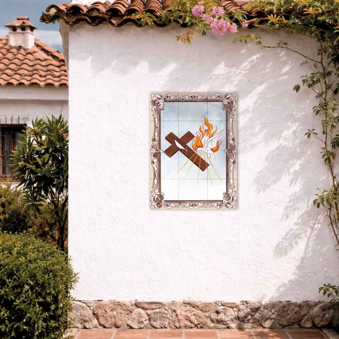 Azulejos del Sacramento de la Confirmación 45 cm x 60 cm 2