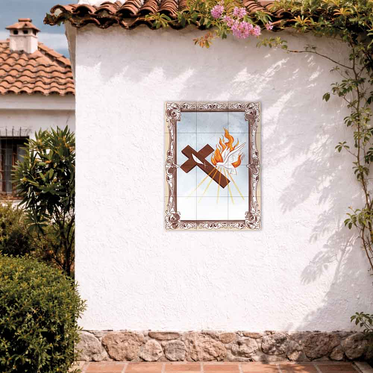 Azulejos del Sacramento de la Confirmación 45 cm x 60 cm 2