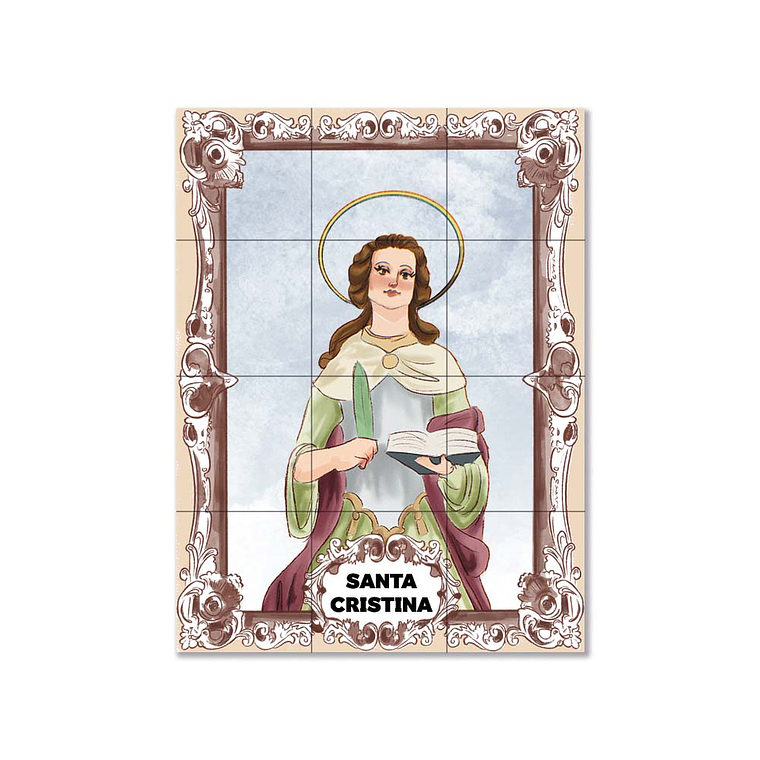 Azulejos di Santa Cristina 45 cm x 60 cm 1