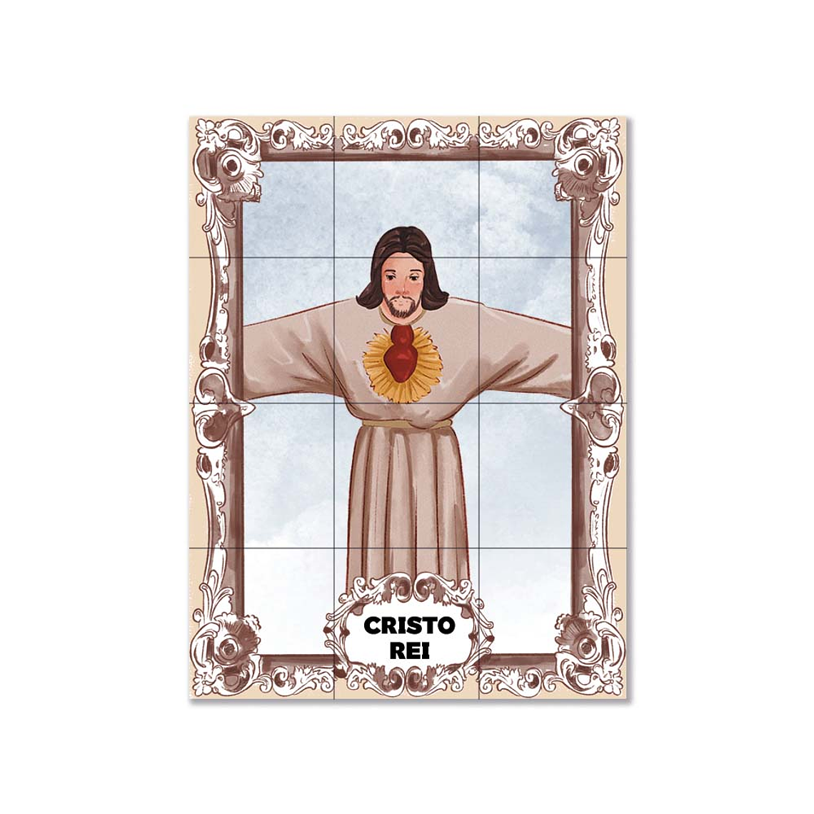 Azulejos di Cristo Re 45 cm x 60 cm 1