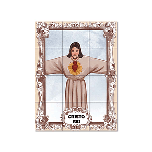 Azulejos de Cristo Rey 45 cm x 60 cm