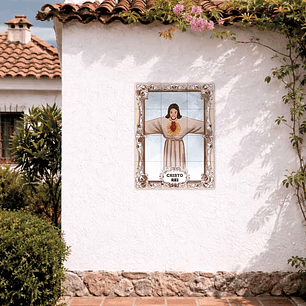 Azulejos de Cristo Rey 45 cm x 60 cm