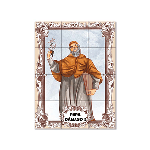 Azulejos del Papa Dámaso I 45 cm x 60 cm
