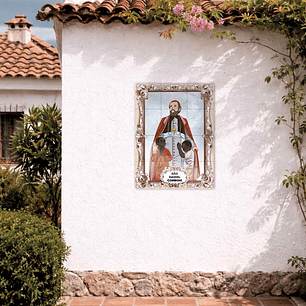 Azulejos de San Daniel Comboni 45 cm x 60 cm
