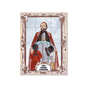 Azulejos de San Daniel Comboni 45 cm x 60 cm