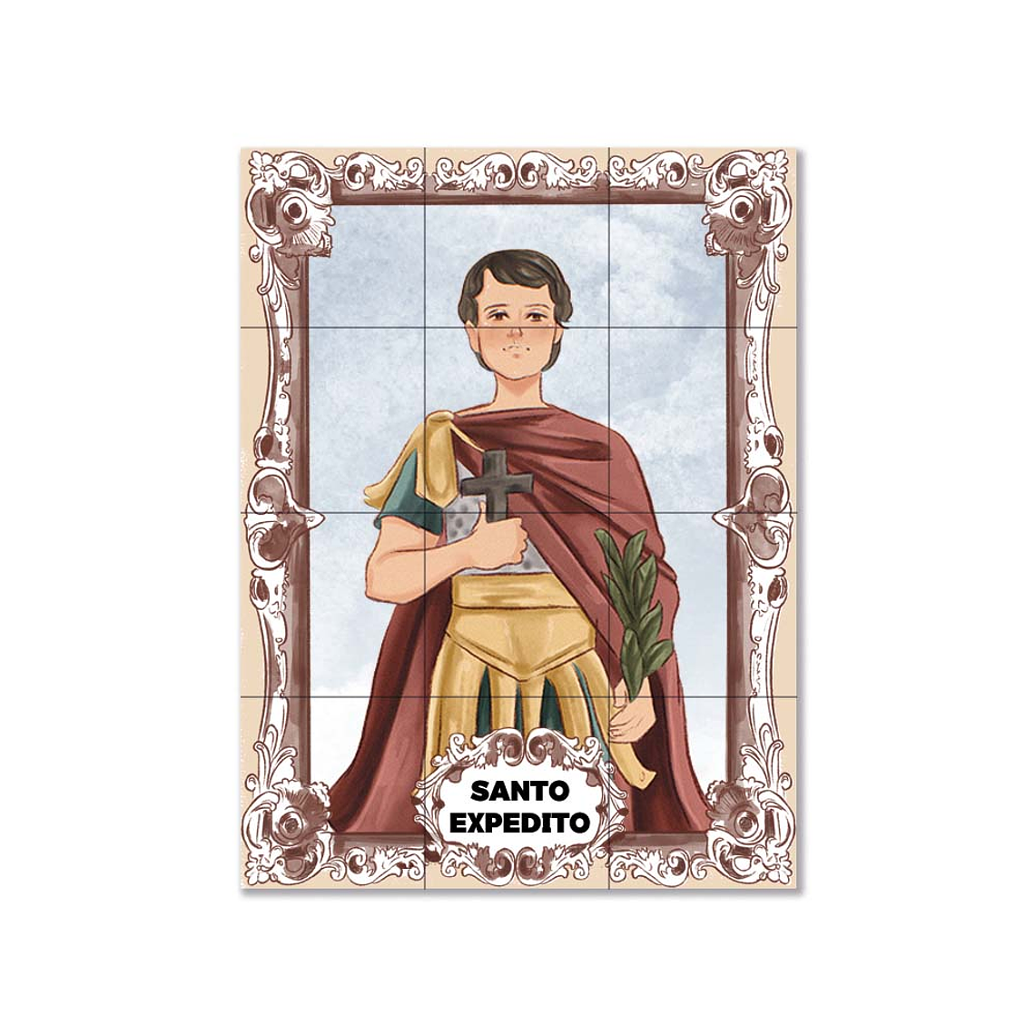 Azulejos de Saint Expédit 45 cm x 60 cm 1