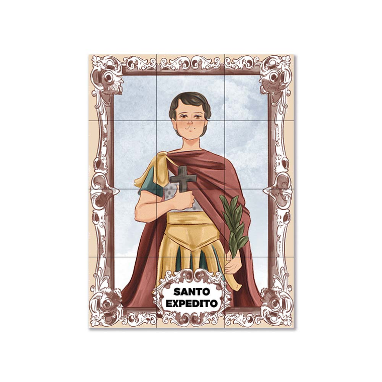 Azulejos de Saint Expédit 45 cm x 60 cm 1