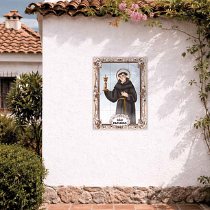 Painel de azulejos de São Facundo 45 cm x 60 cm