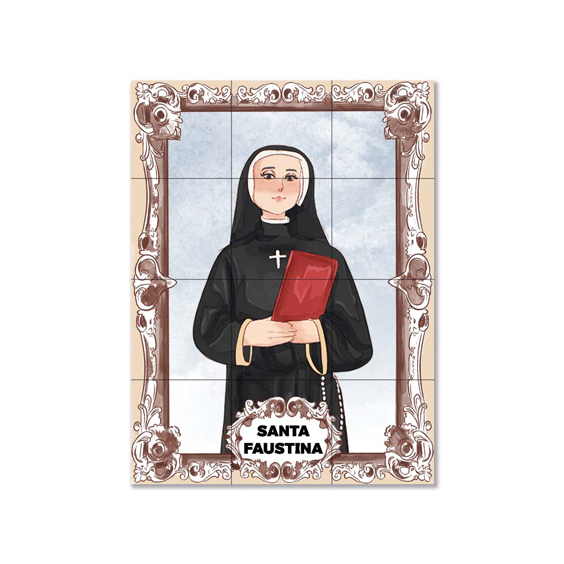 Azulejos de Sainte Faustine 45 cm x 60 cm 1