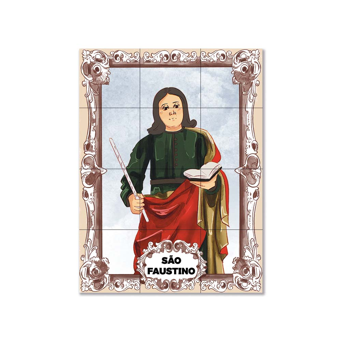 Azulejos de San Faustino 45 cm x 60 cm 1