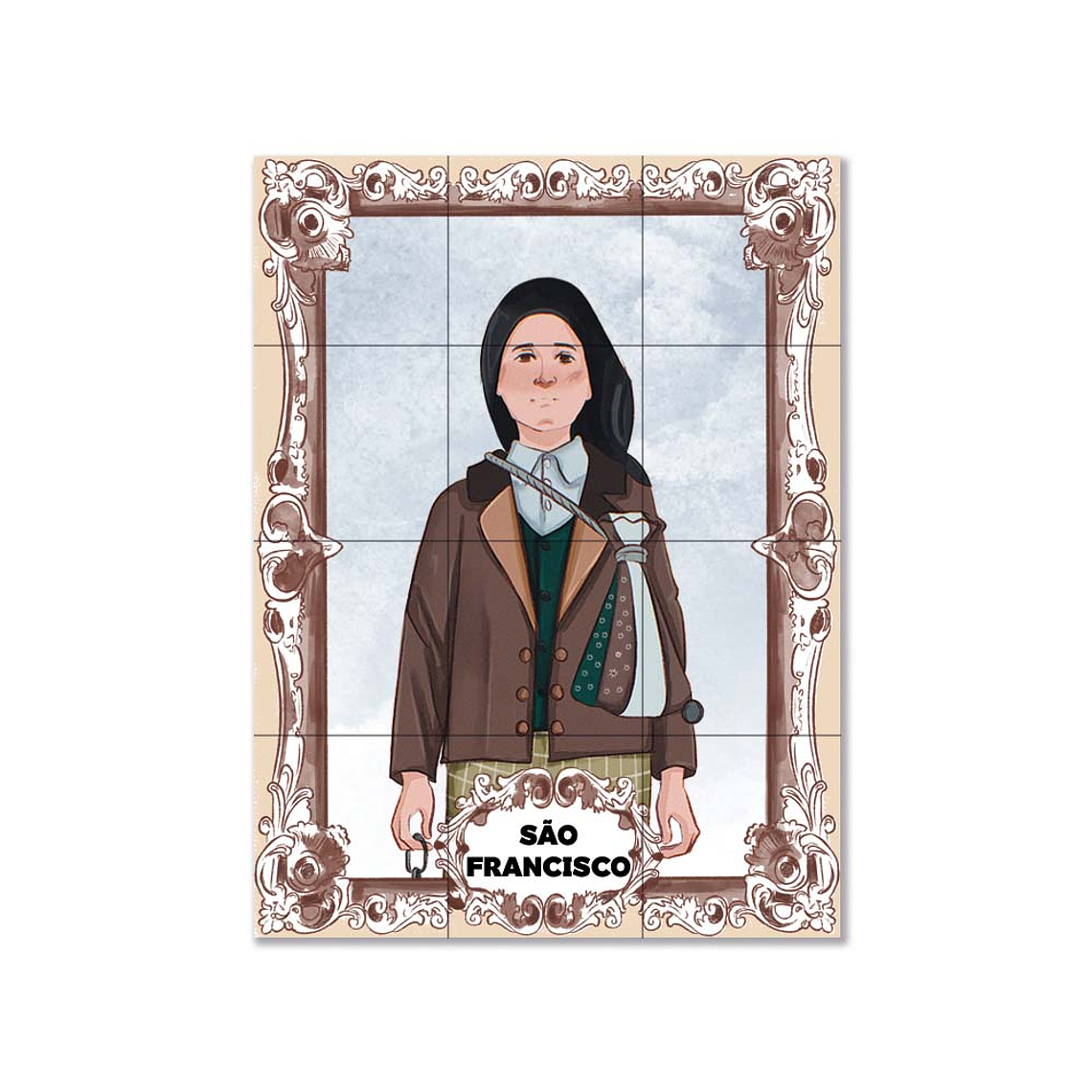 Azulejos de Saint François Marto 45 cm x 60 cm 1