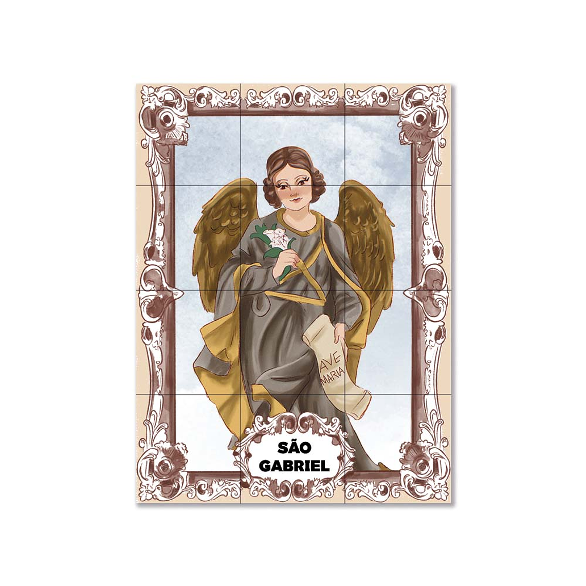 Azulejos de San Gabriel 45 cm x 60 cm 1
