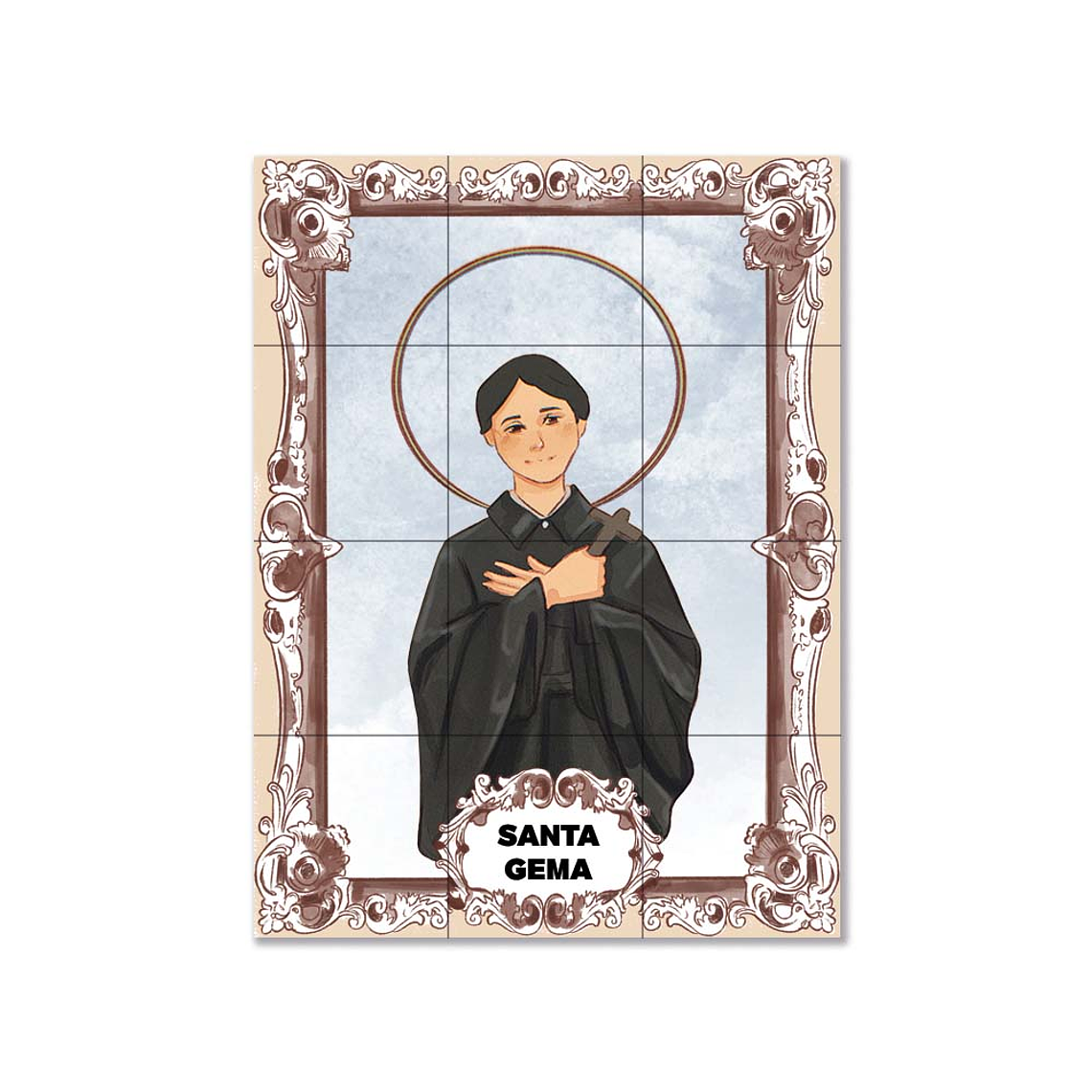 Azulejos di Santa Gemma 45 cm x 60 cm 1