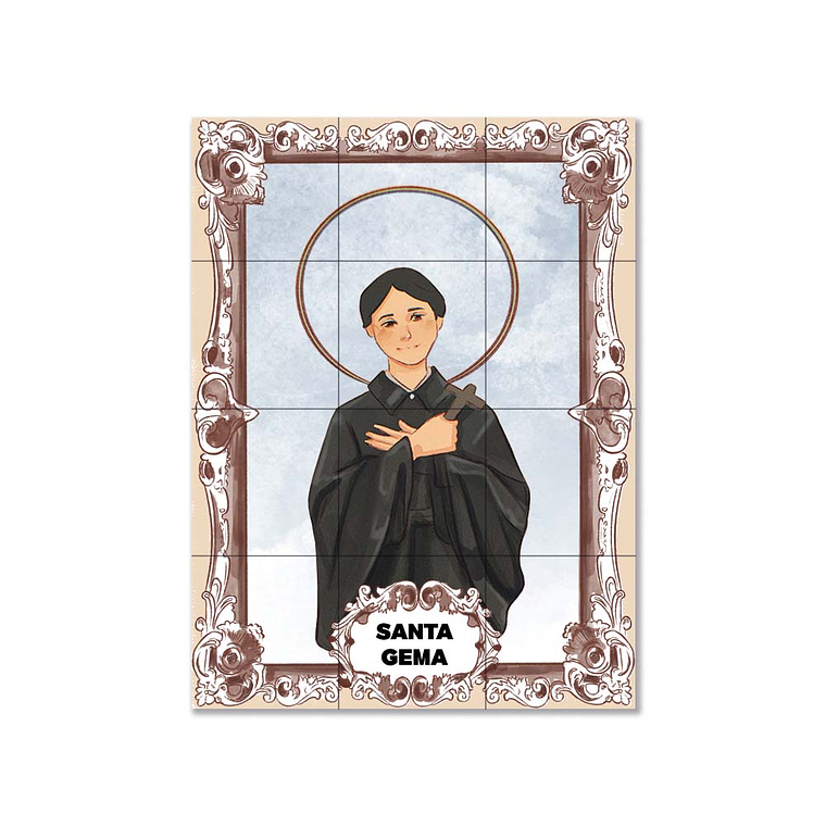 Azulejos di Santa Gemma 45 cm x 60 cm 1