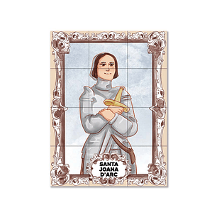 Azulejos de Sainte Jeanne D'Arc 45 cm x 60 cm