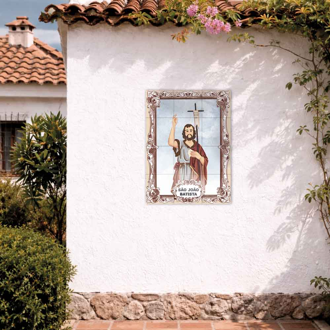 Azulejos de San Juan Bautista 45 cm x 60 cm 2