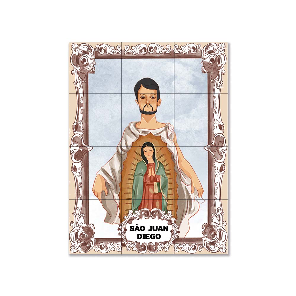 Azulejos de San Juan Diego 45 cm x 60 cm 1